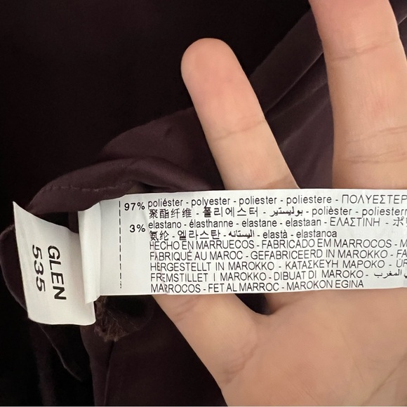 Zara Asymmetrical Ruffle Hem Satin  Skirt size M - Picture 4 of 6